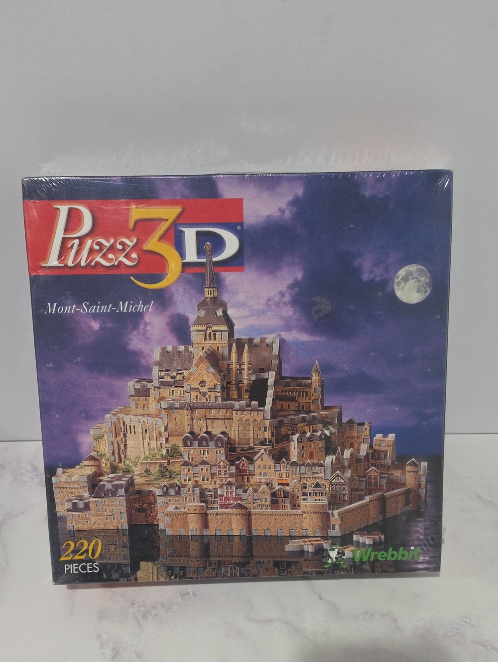 WREBBIT PUZZ 3 D 220 PIECES BRAND NEW  MONT SAINT MICHEL